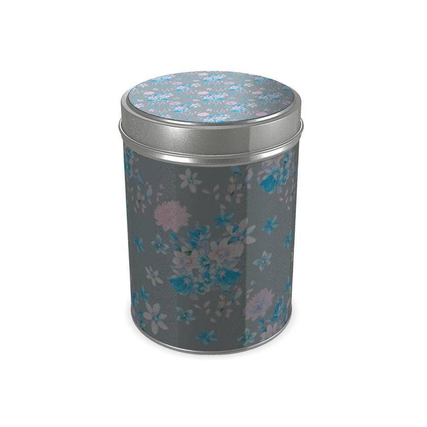 Tin best sale cylinder container